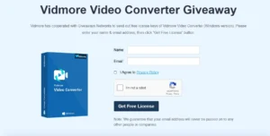 Vidmore Video Converter Giveaway