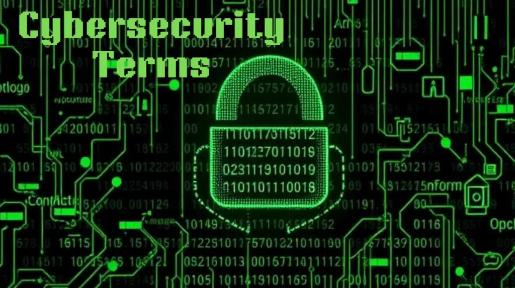 Glossary of Cybersecurity Terms: 9 Most Common Terms 1 Cybersecurity Terms