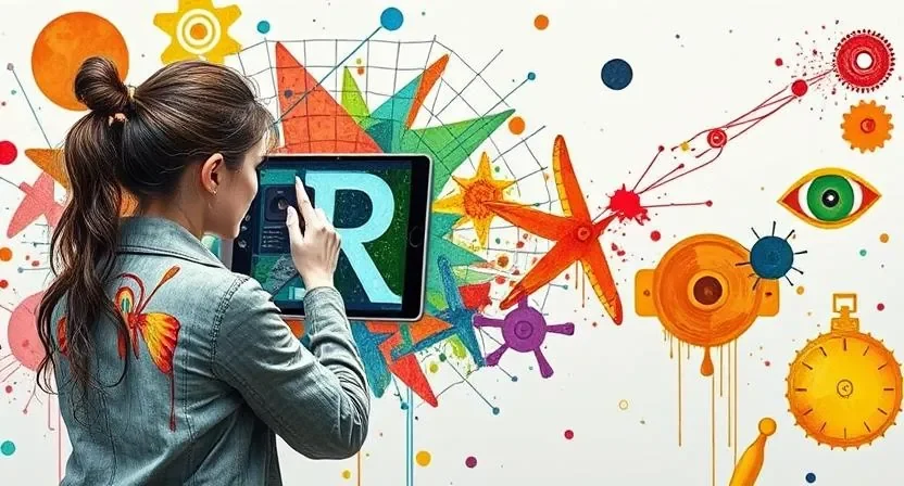 AR in Art Creativity: Unlocking a New World of Imagination 4 Digital art innovation