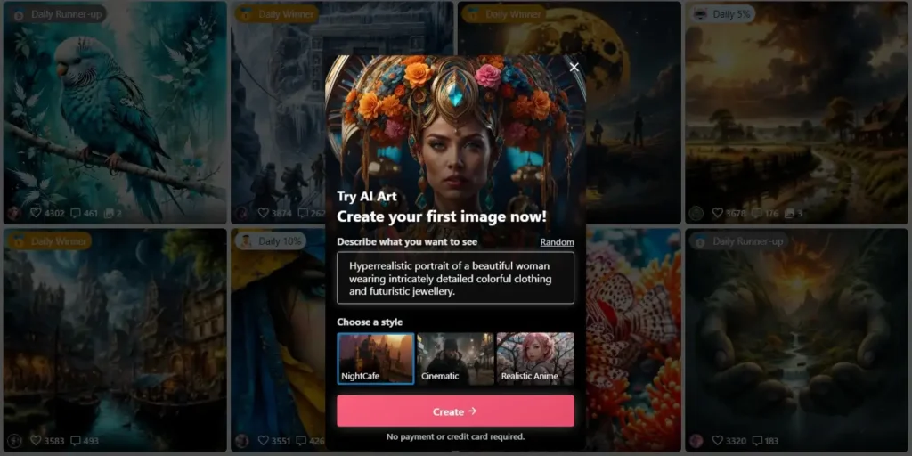Free AI Image Generators That Beat Midjourney (2025 Update) 6 NightCafe