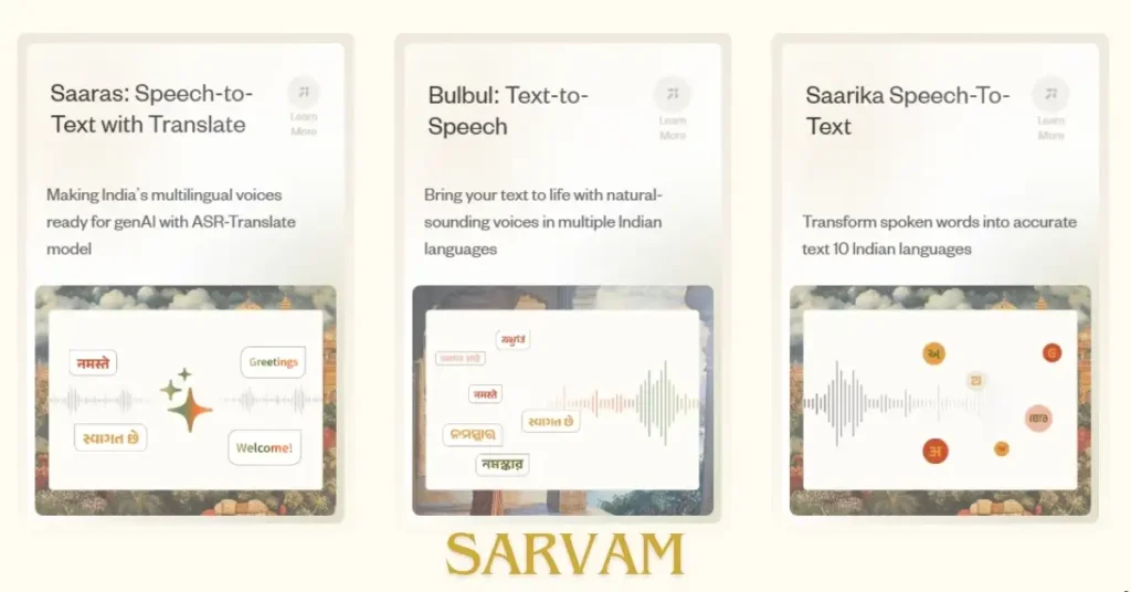 Best Indian AI Tools That Are Free in 2025 4 Sarvam AI