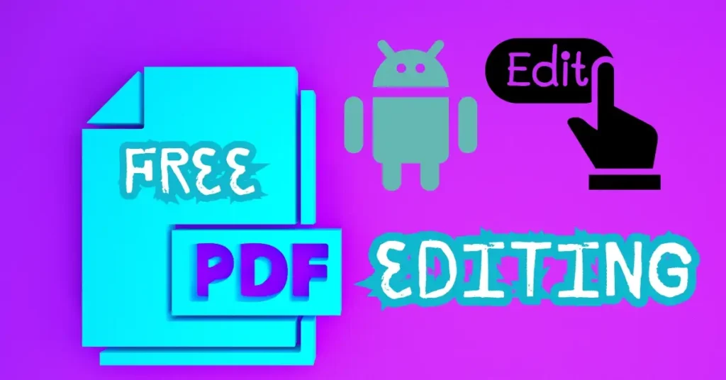 5 Best PDF Editor Apps That Work Offline on Android 1 PDF Editing