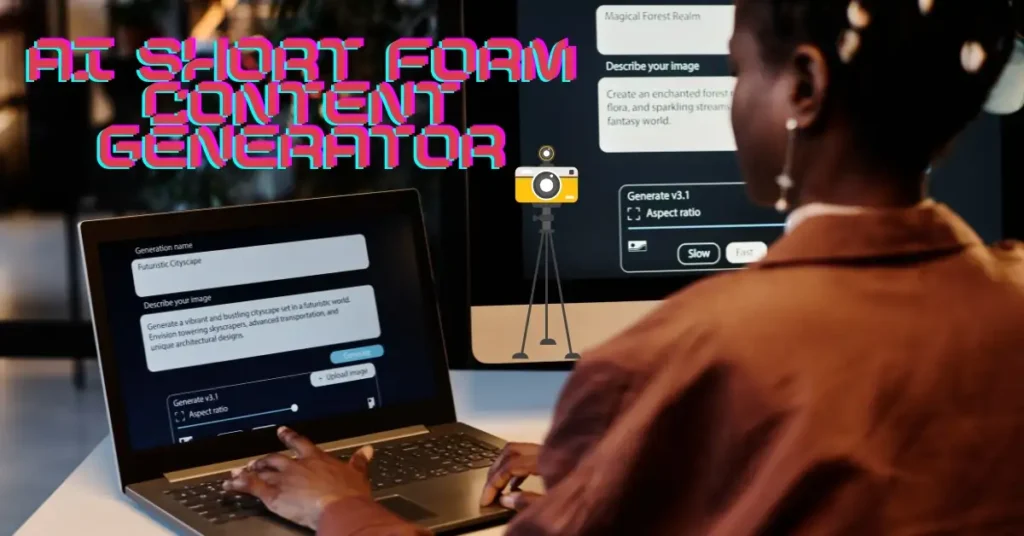AI Short Form Content Generator