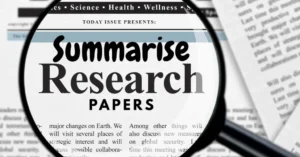 Summarise Research Papers