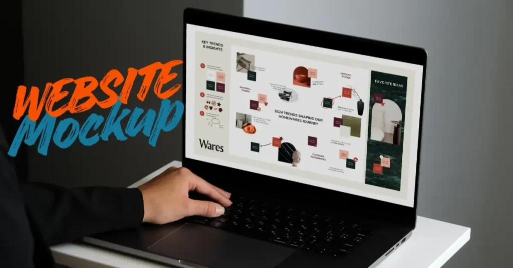 Minimalist Website Mockup